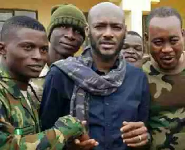 Singer 2face Visits Soldiers And IDPs In Maiduguri (Photos)